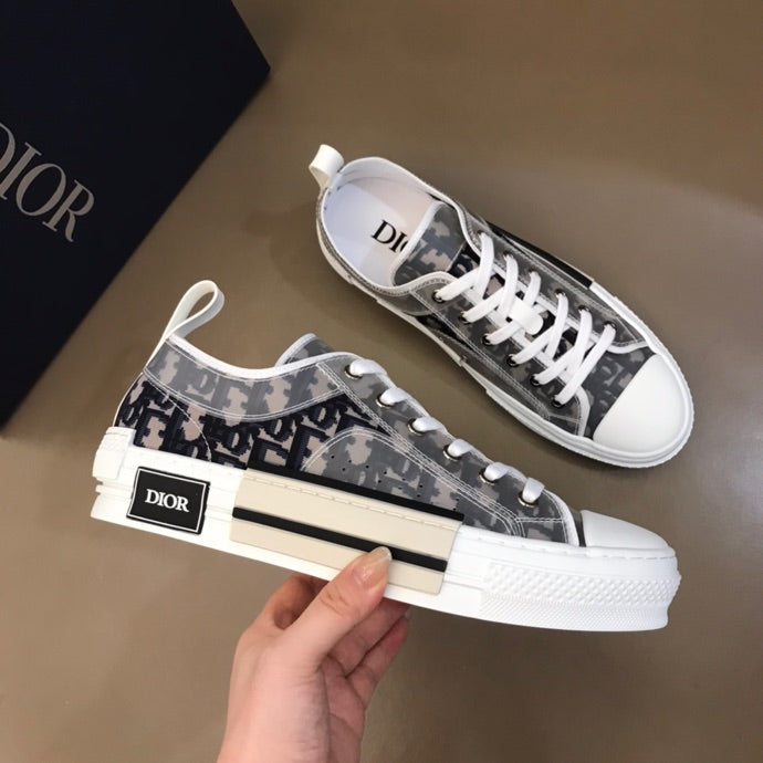 GLM - DIR B23 Black and White LOW-TOP SNEAKER