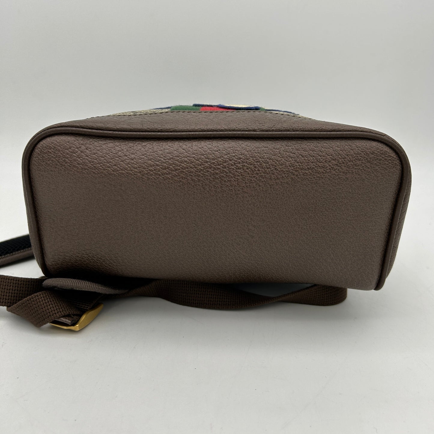 Gucci GG Supreme Canvas Three Little Pigs Brown Backpack