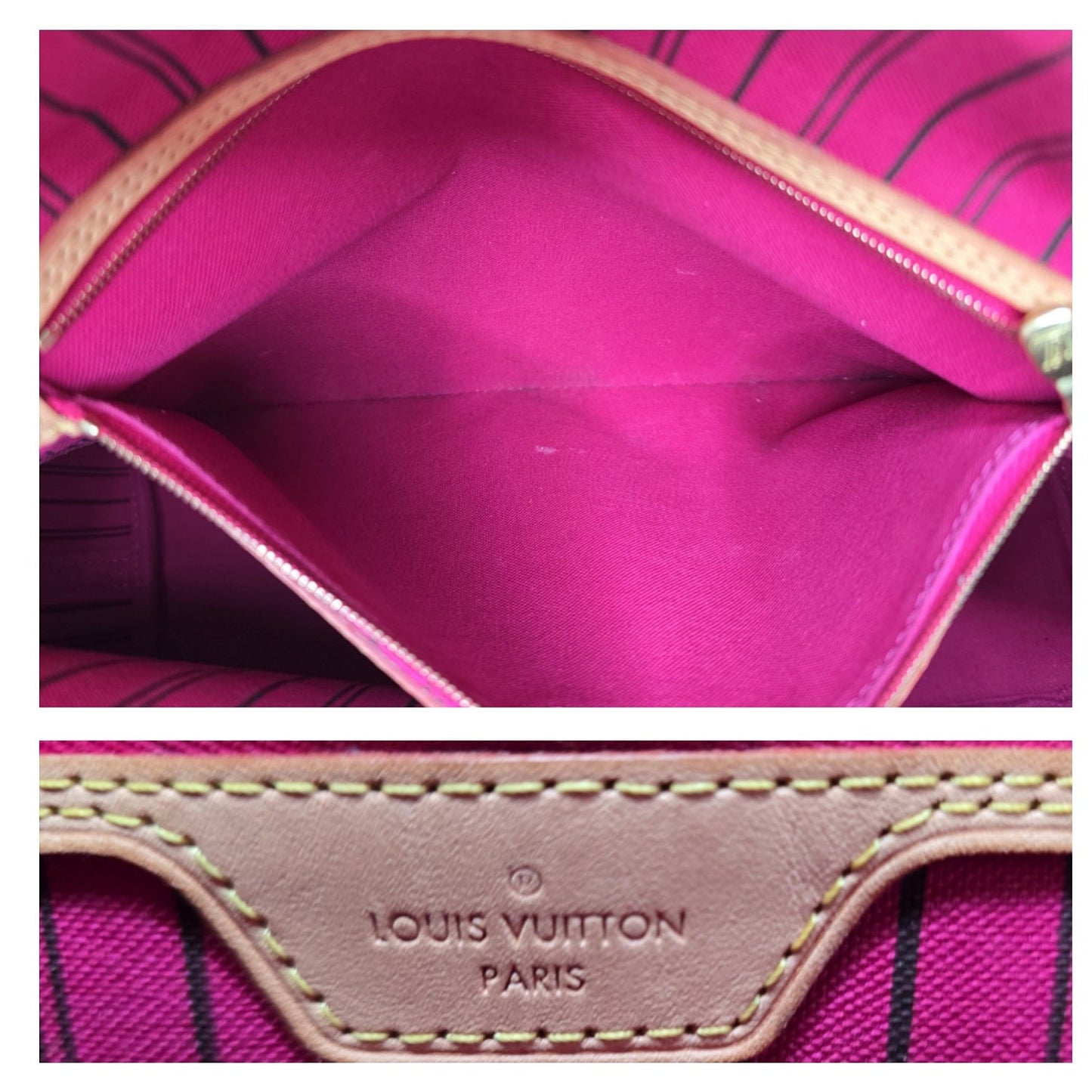 Louis Vuitton Monogram Coated Canvas Neverfull GM Tote