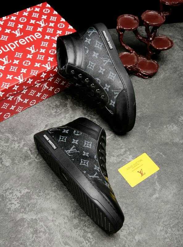 GLM - LUV HIgh Top Black Sneaker