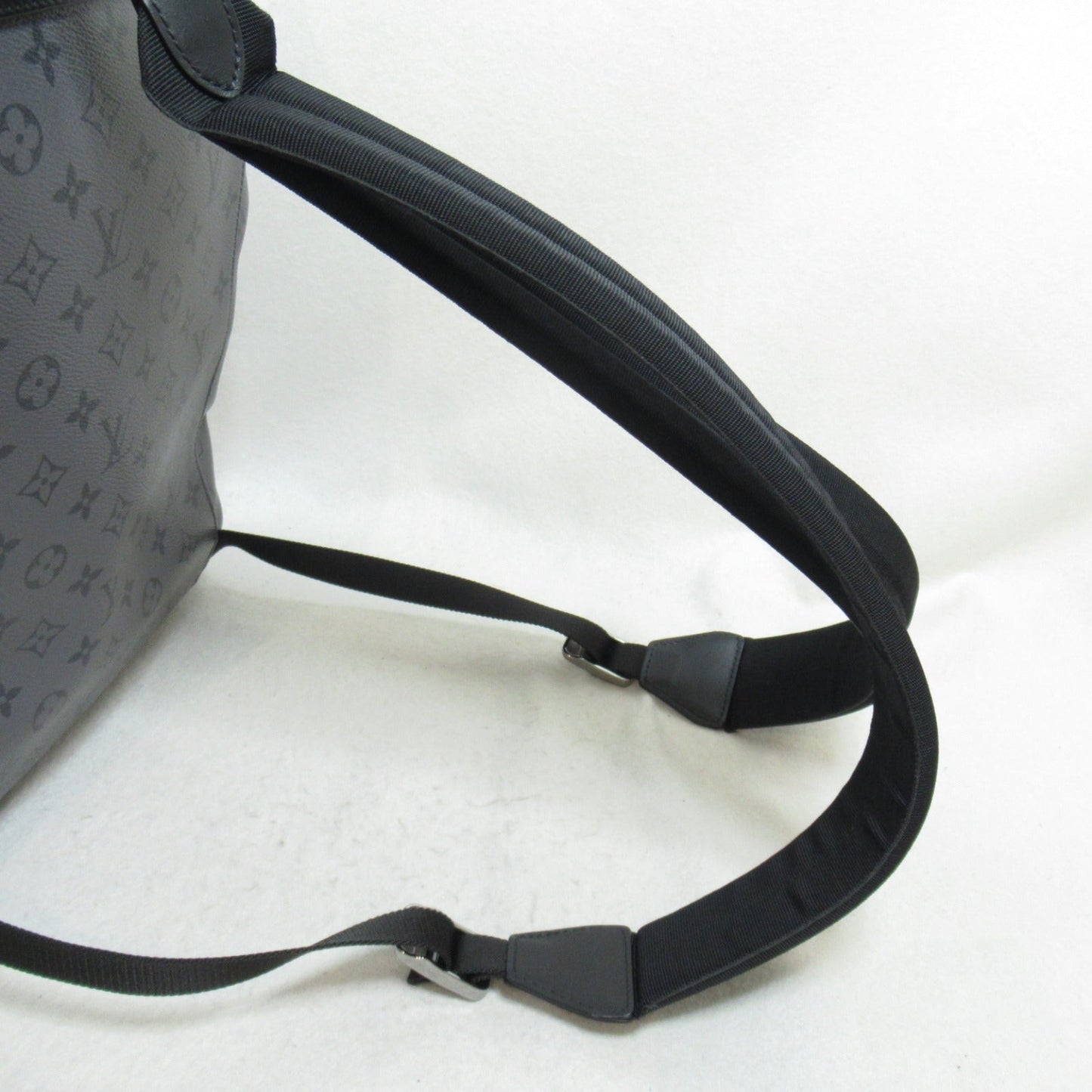 Louis Vuitton Christophers PM Backpack Bag PVC ted Canvas Monogram Eclipse Reverse  Grey M45419