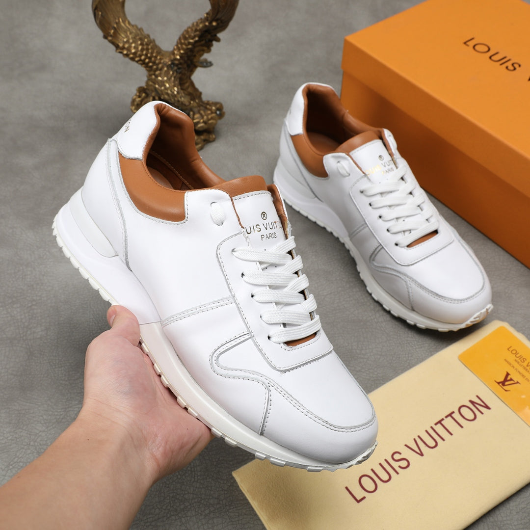 GLM - LUV Run Away Low Top White Sneaker