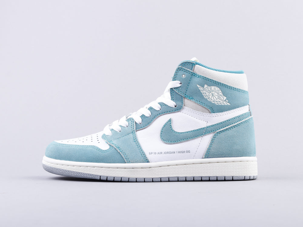 GLM - AJ1 Green Suede Tiffany