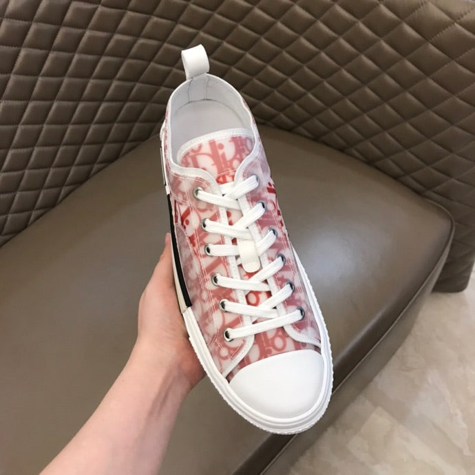GLM - DIR B23 Red Oblique LOW-TOP SNEAKER