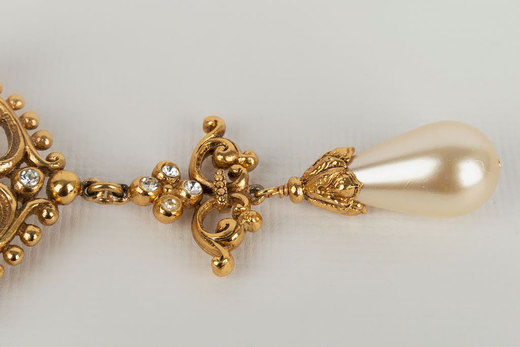Imposante broche dorÃƒÆ’Ã‚Â©e Dior