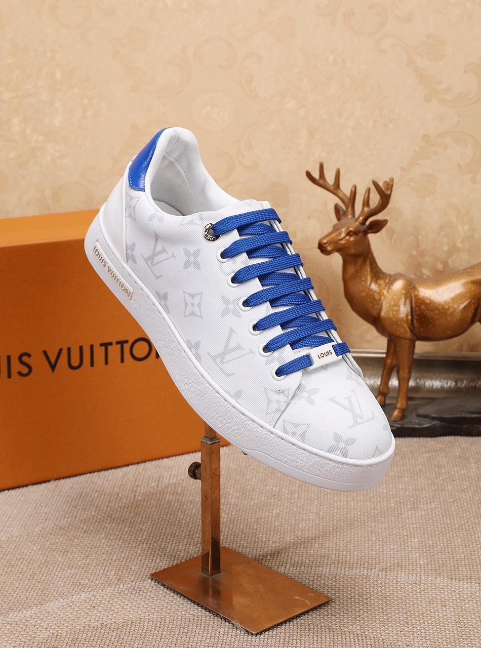 GLM - LUV Time Out Blue And White Sneaker