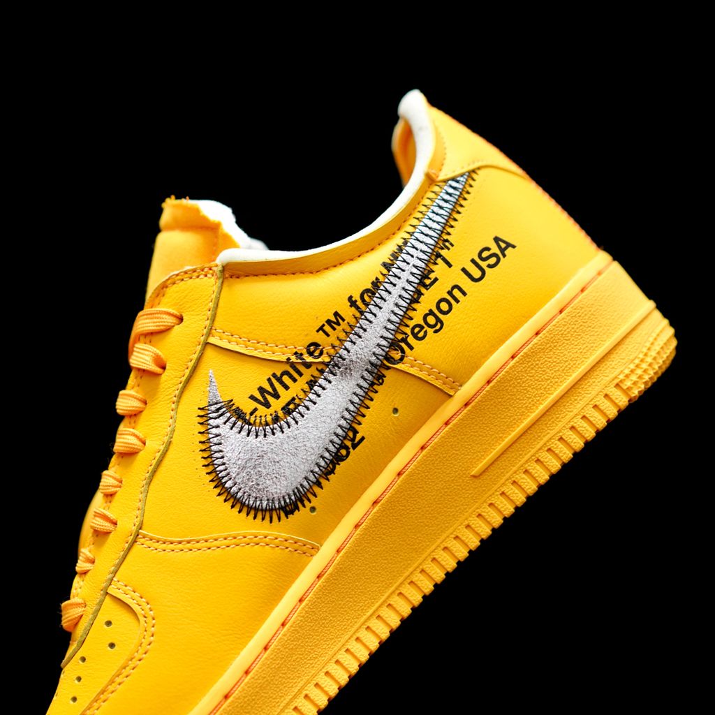 GLM - OW x AF1 Gold and Silver