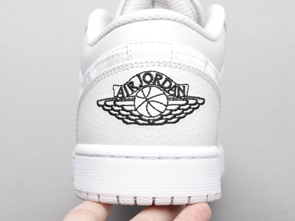 GLM - AJ1 grey and white caGLMuflage
