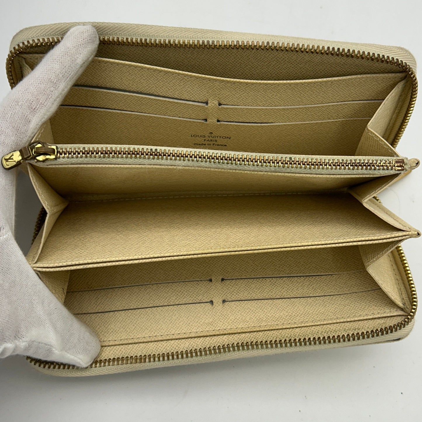 Louis Vuitton Long Wallet Portefeuille Unsolitte Damier Azur lv8825bd