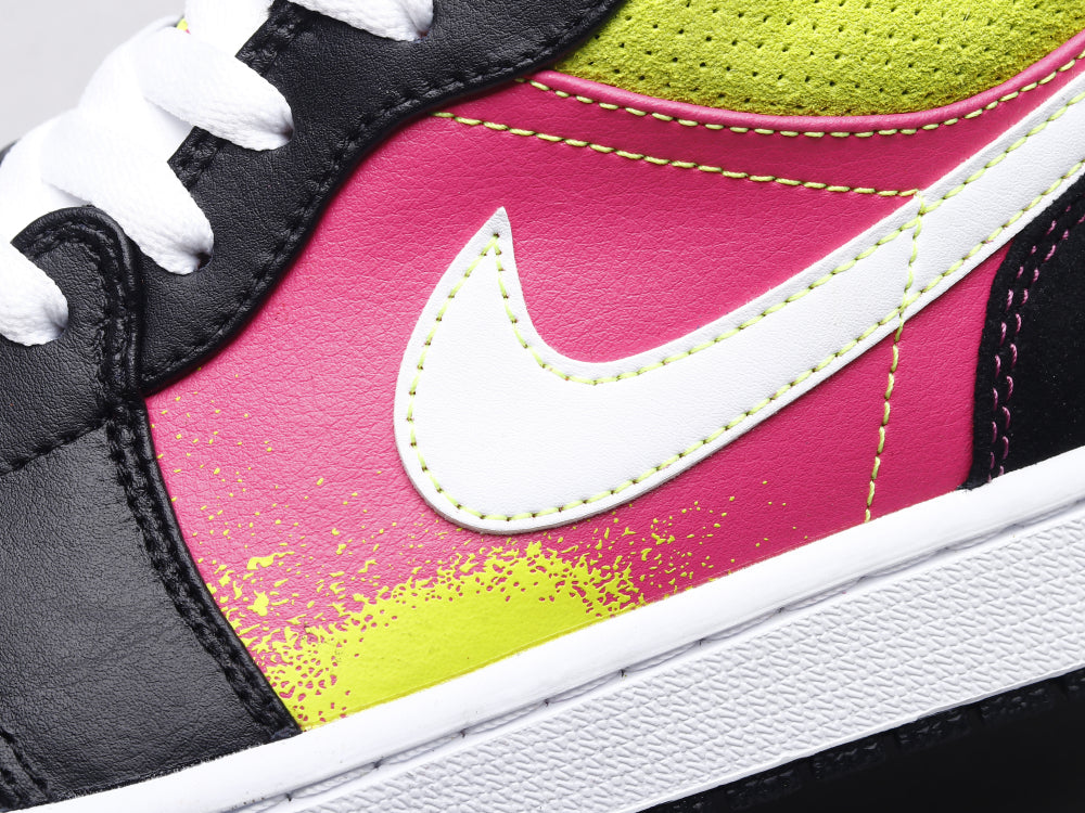 GLM - AJ1 yellow splash ink