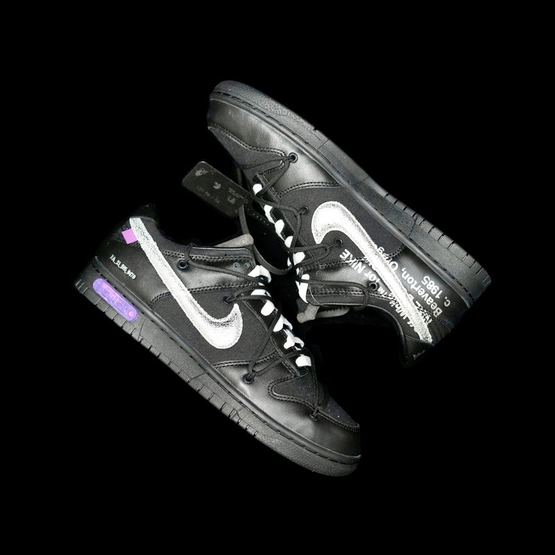 GLM - OW x Dunk (NO.50) Black Silver