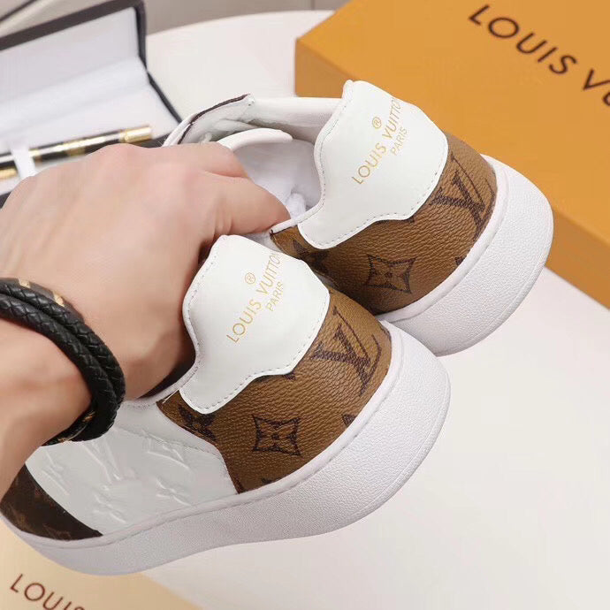 GLM - LUV Casual Low White Brown Sneaker
