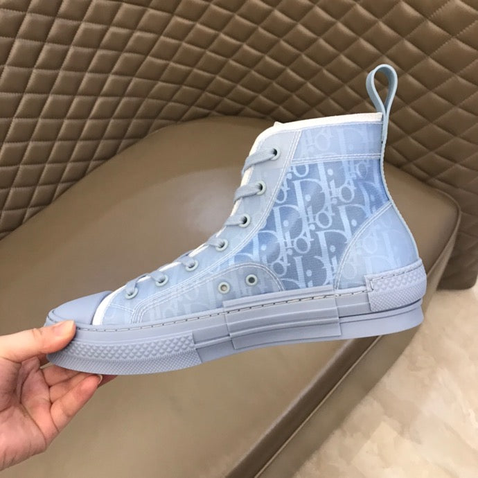 GLM - DIR B23 BLUE HIGH-TOP SNEAKER