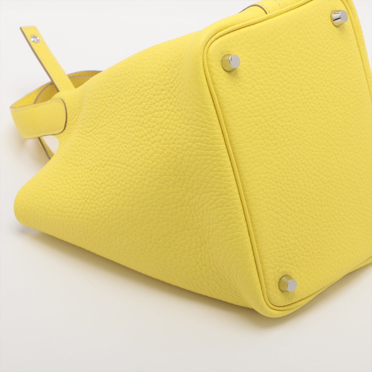 Hermes Picotin Lock PM  Clemence Lime Silver  U 2022
