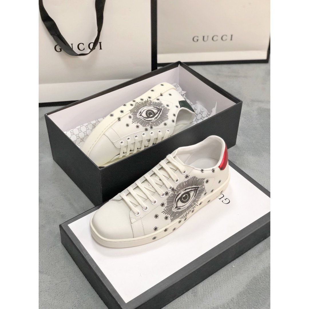GLM-GCI  Ace with Eyes White Sneaker 104