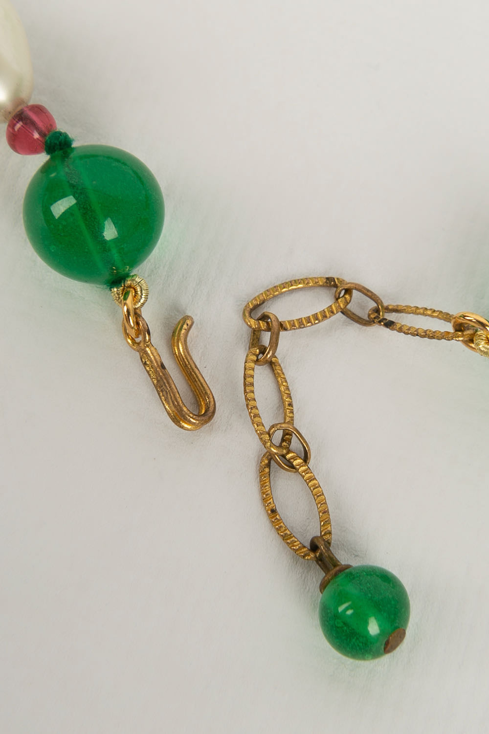 Collier de perles de verre