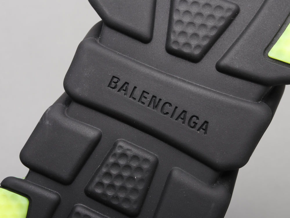GLM - Bla Socks Air Cushion Black Green Sneaker