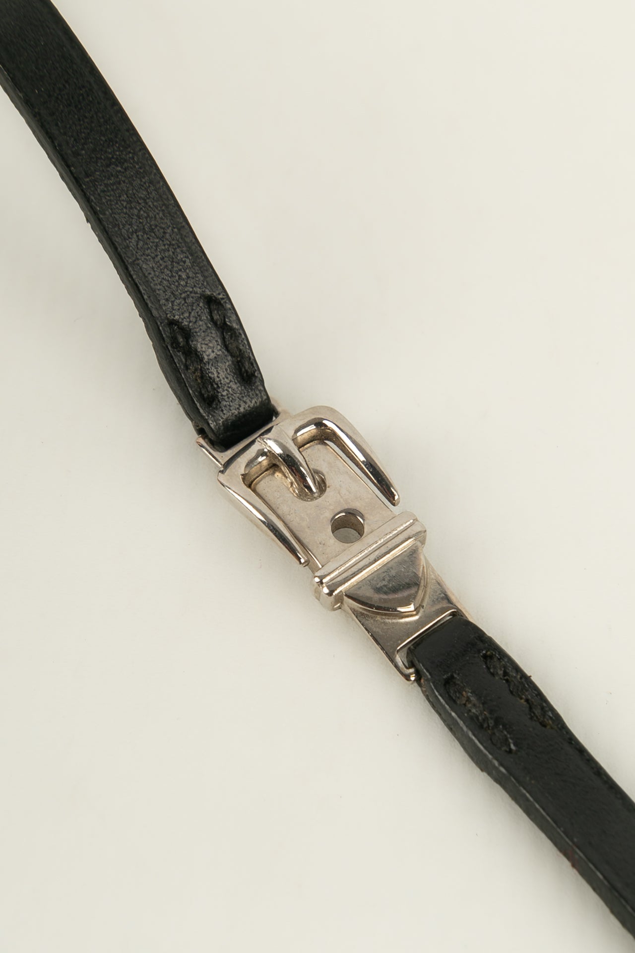 Collier chocker en cuir HermÃƒÆ’Ã‚Â¨s