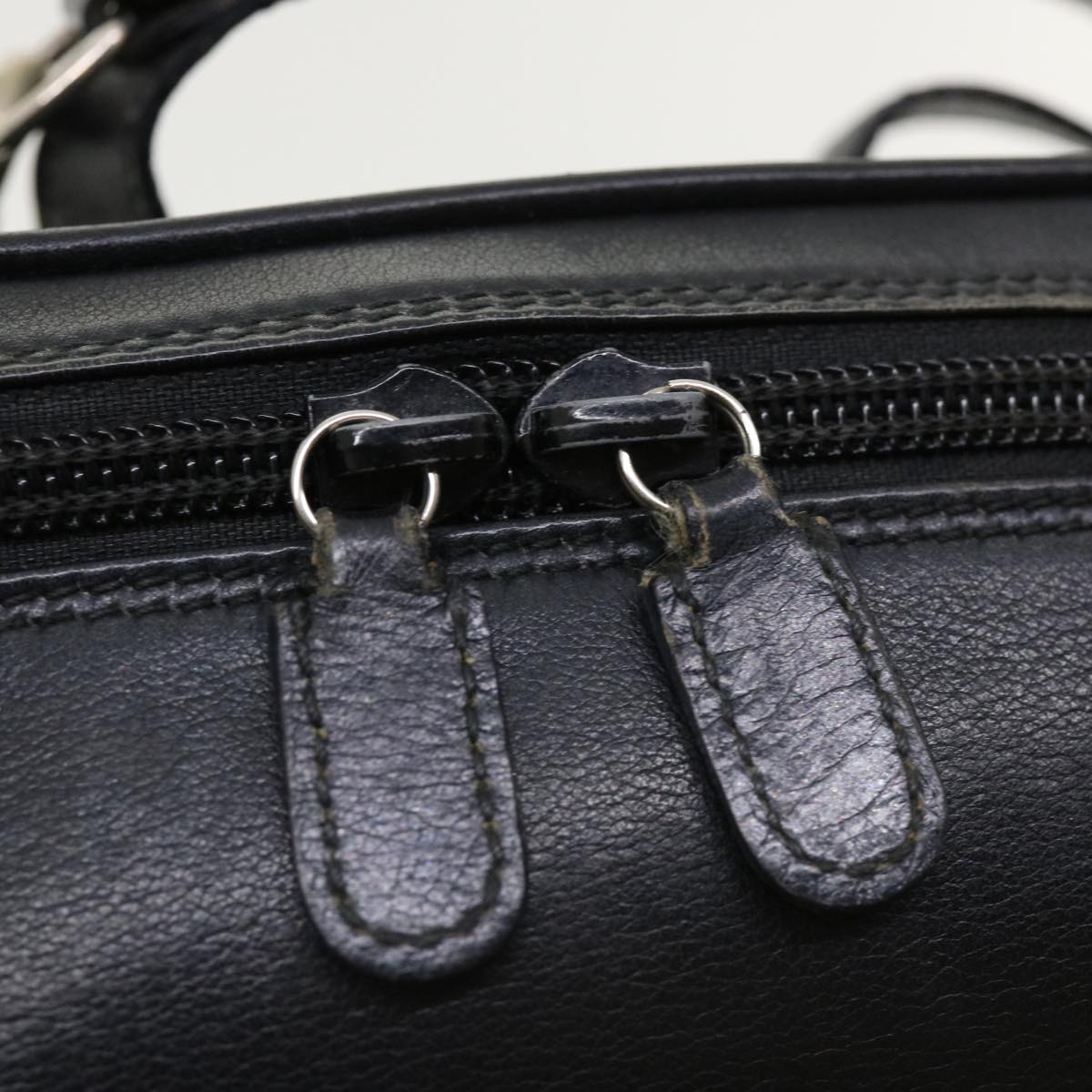 GUCCI Pouch Leather Black 3219560141 ac1049