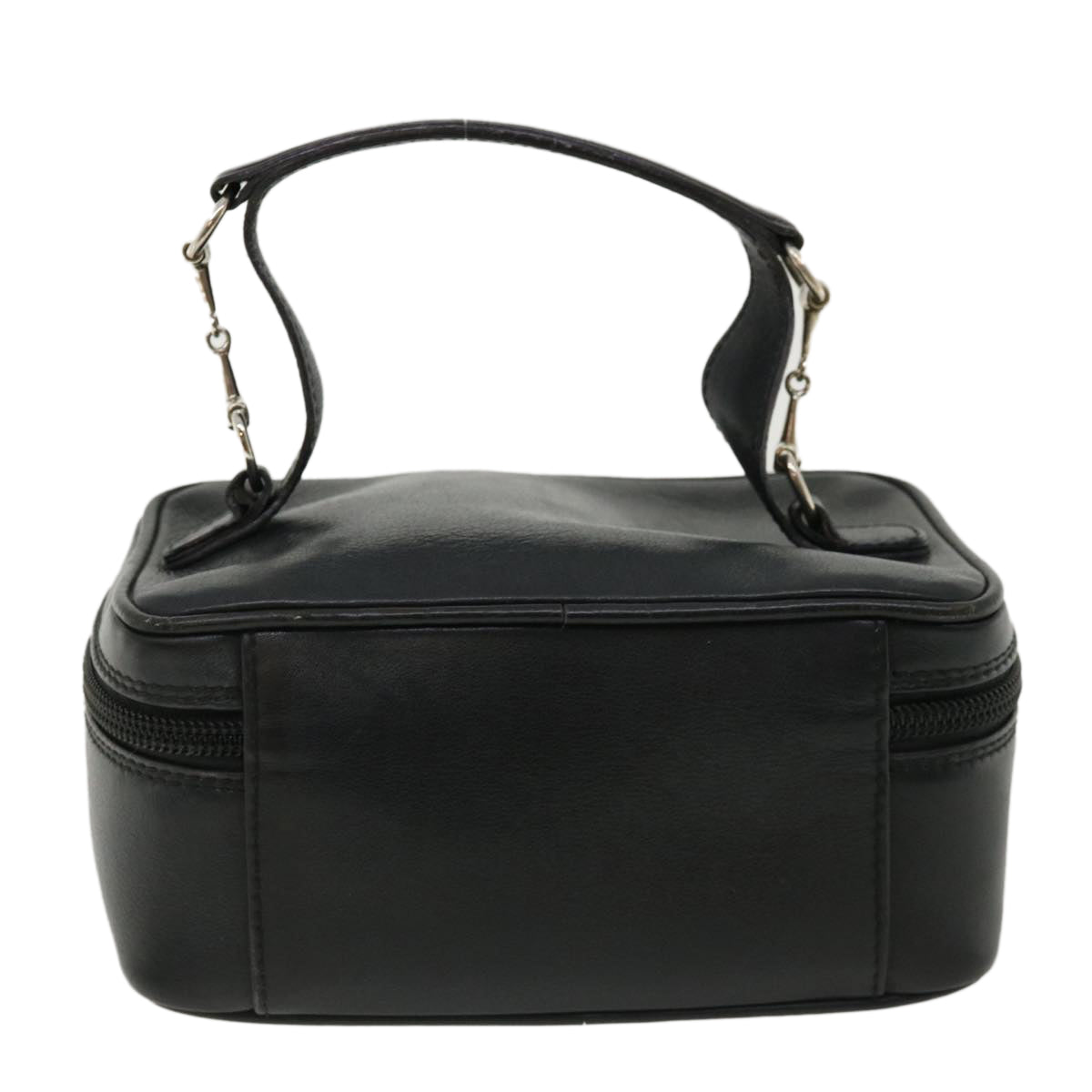 GUCCI Pouch Leather Black 3219560141 ac1049