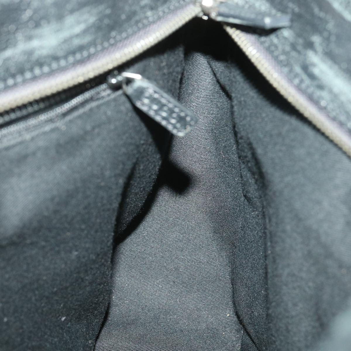 GUCCI GG Canvas Shoulder Bag Black ac1349
