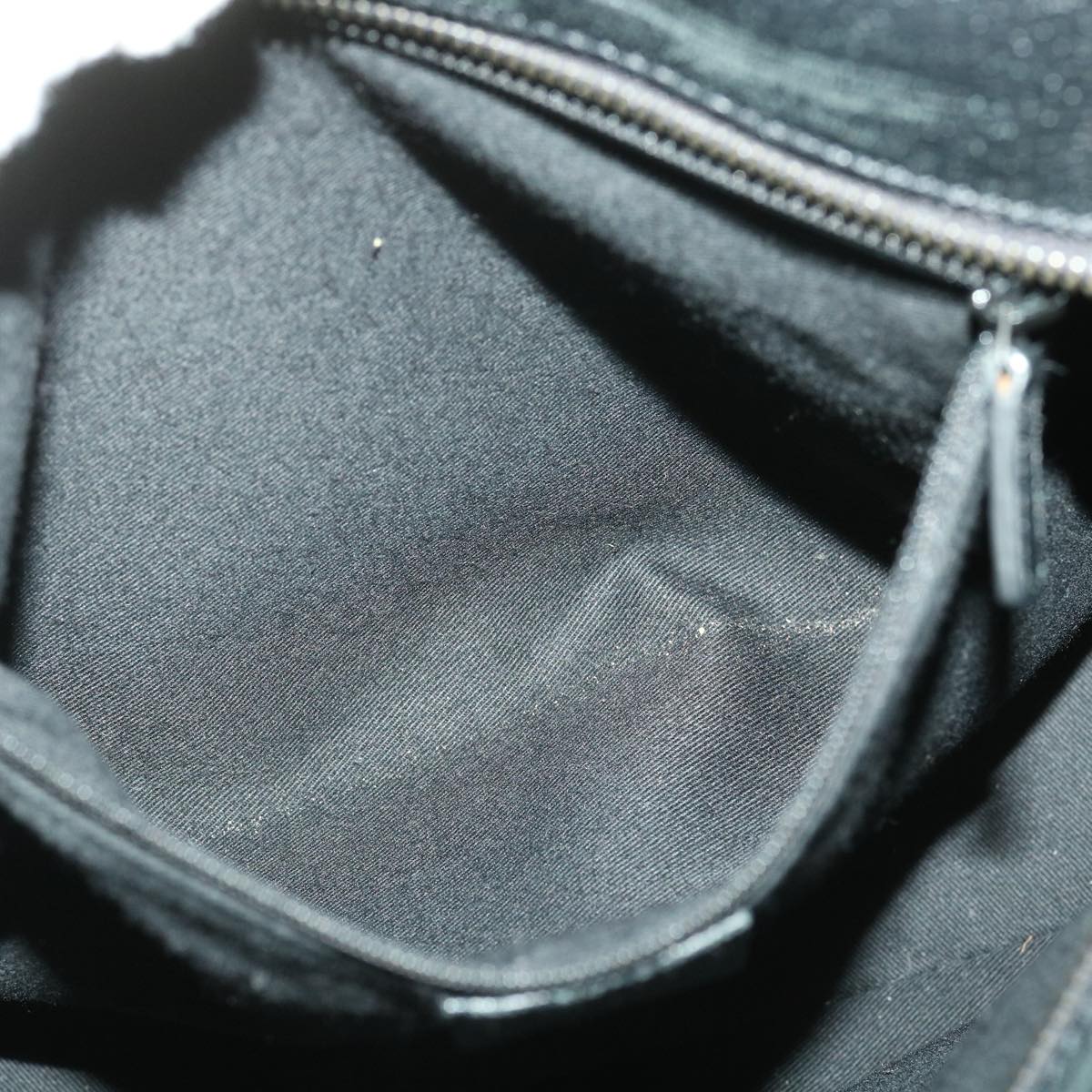GUCCI GG Canvas Shoulder Bag Black ac1349