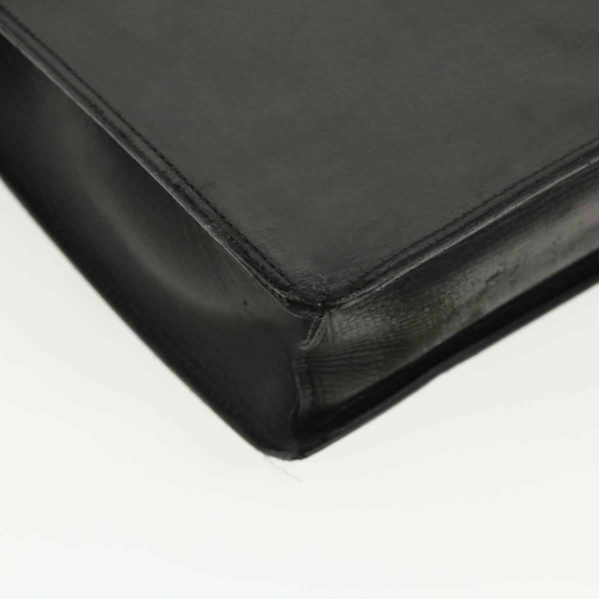 GUCCI Business Bag Leather Black 34044 ac1756