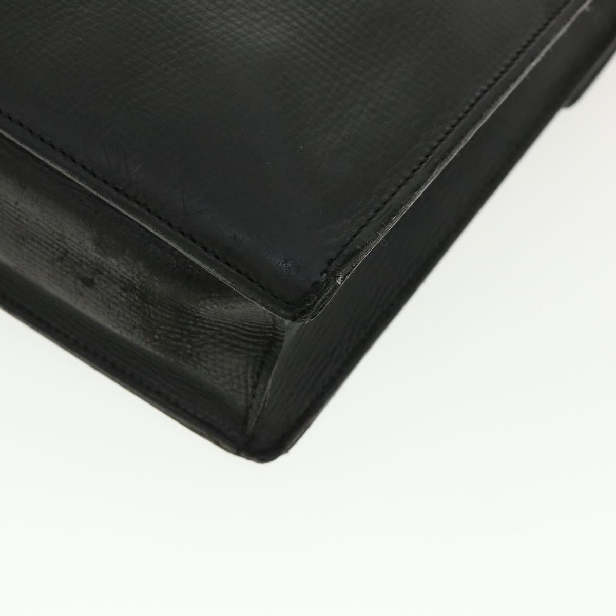 GUCCI Business Bag Leather Black 34044 ac1756