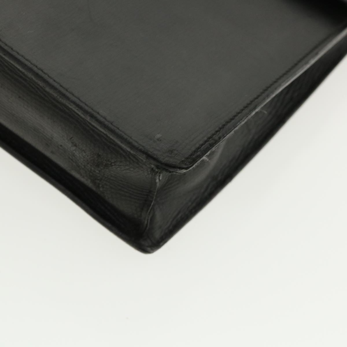GUCCI Business Bag Leather Black 34044 ac1756