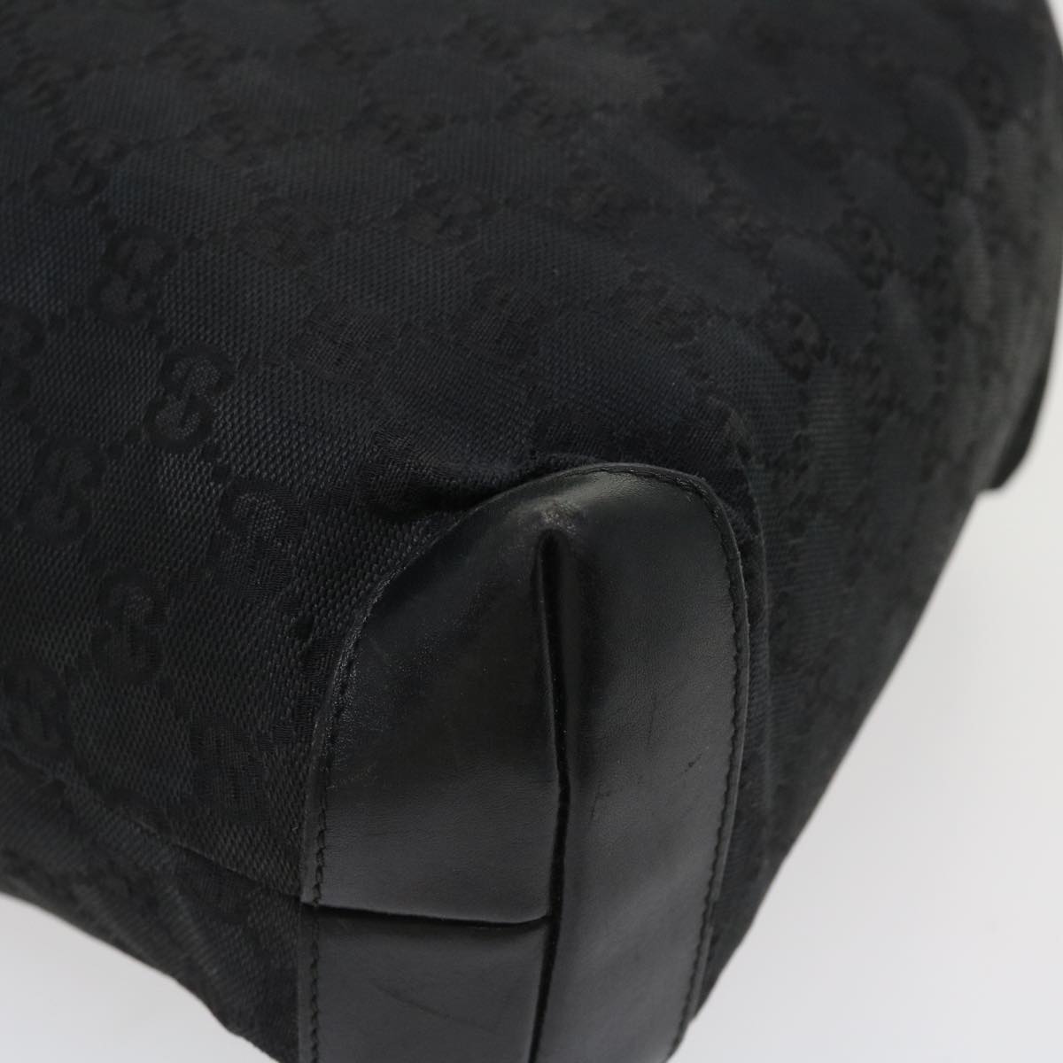 GUCCI GG Canvas Tote Bag Black White 0190402 ac1822