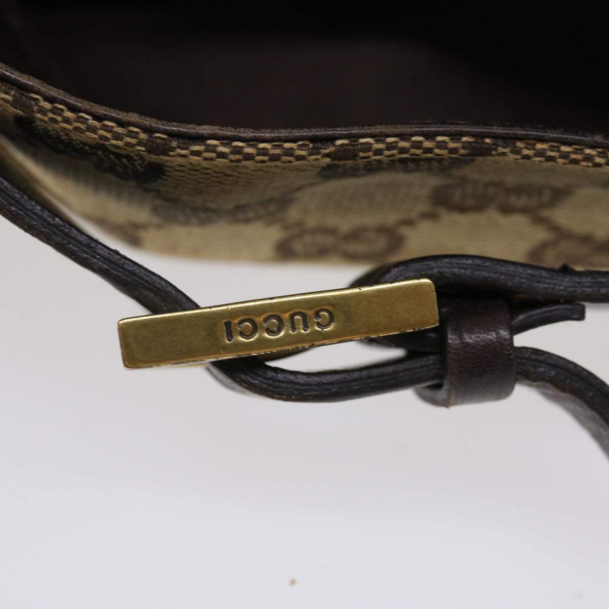 GUCCI GG Canvas Hand Bag Beige 106251 ac1823