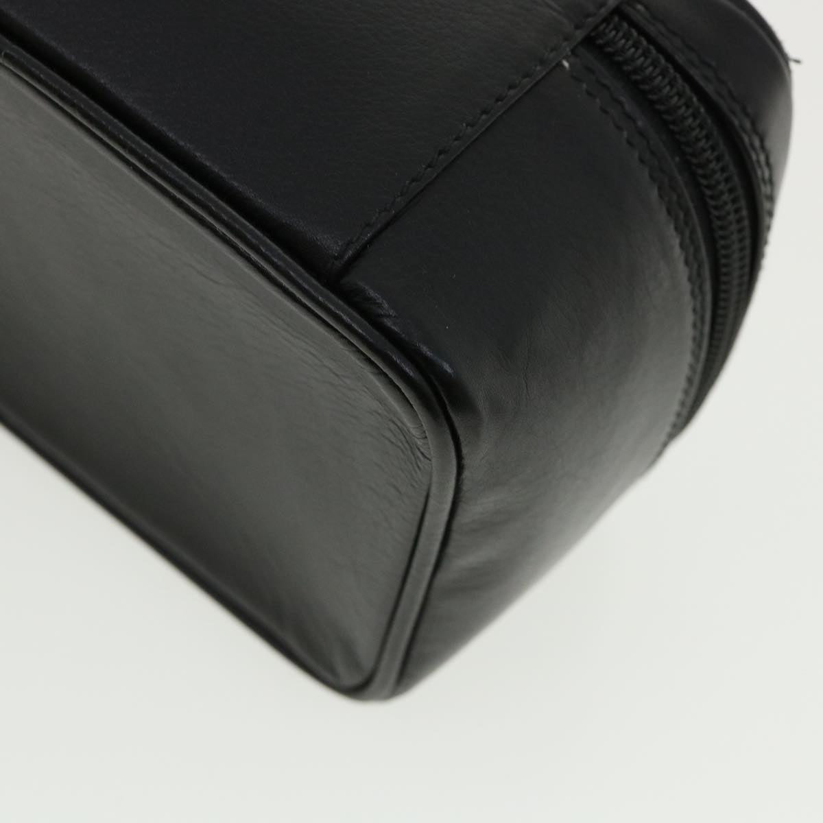GUCCI Vanity Cosmetic Pouch Leather Black 032 270 0141 ac1828