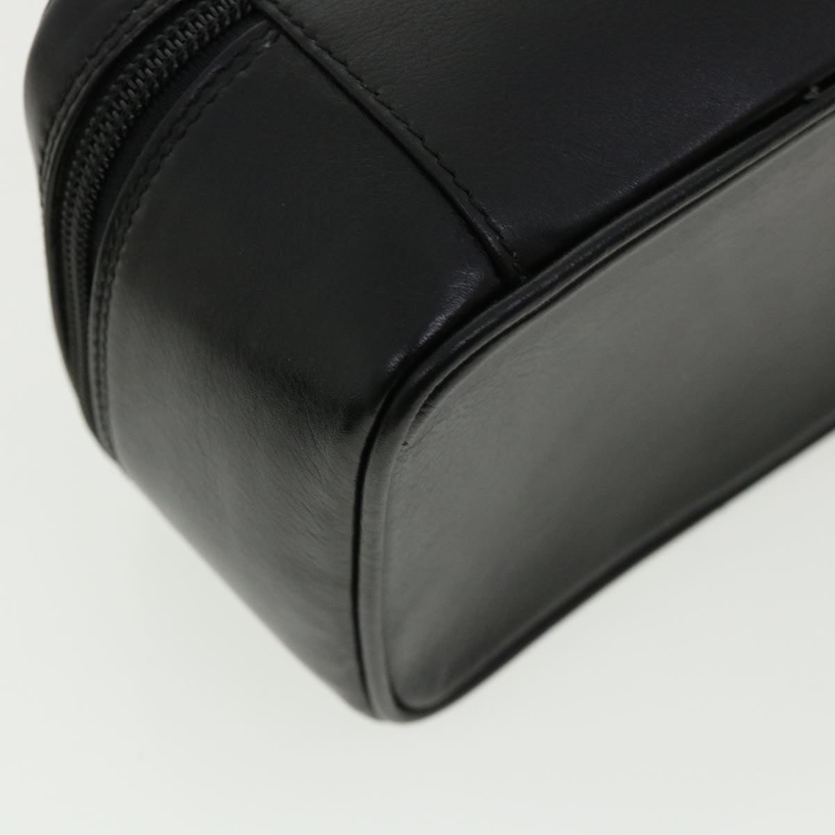 GUCCI Vanity Cosmetic Pouch Leather Black 032 270 0141 ac1828