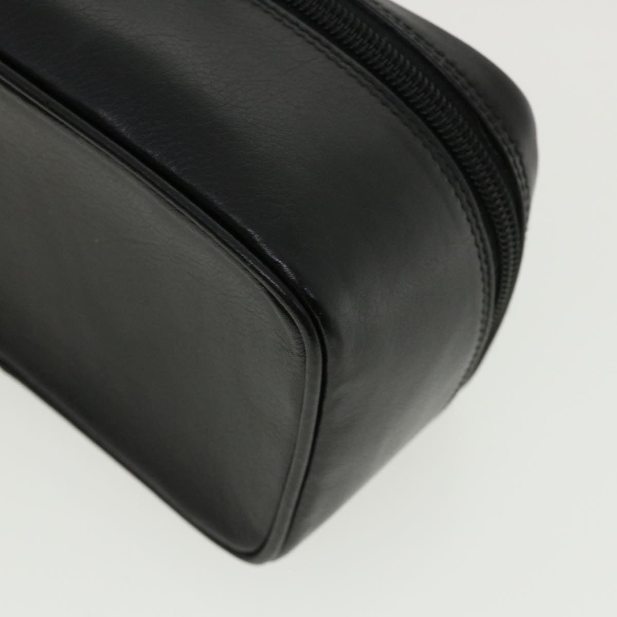 GUCCI Vanity Cosmetic Pouch Leather Black 032 270 0141 ac1828