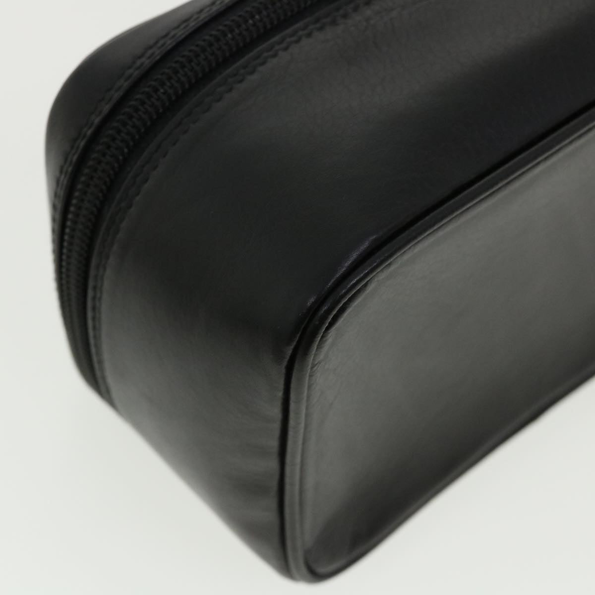 GUCCI Vanity Cosmetic Pouch Leather Black 032 270 0141 ac1828