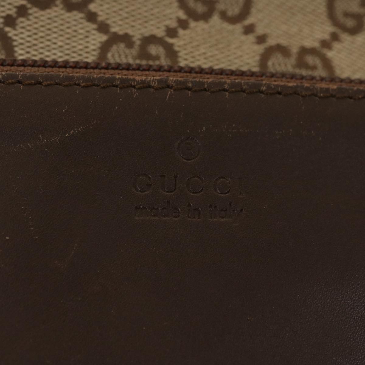 GUCCI GG Canvas Tote Bag Beige Brown 0190401 ac1839