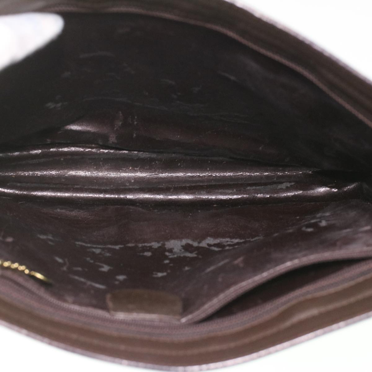 GUCCI Shoulder Bag Leather Brown 001 2122 1822 ac1903