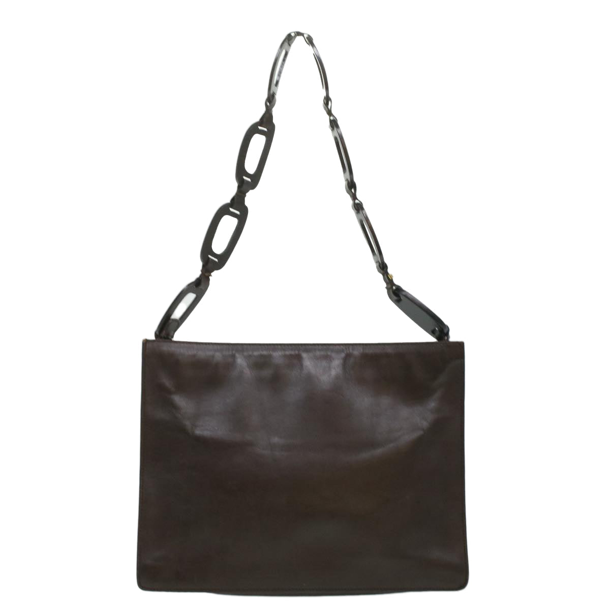 GUCCI Shoulder Bag Leather Brown 001 2122 1822 ac1903