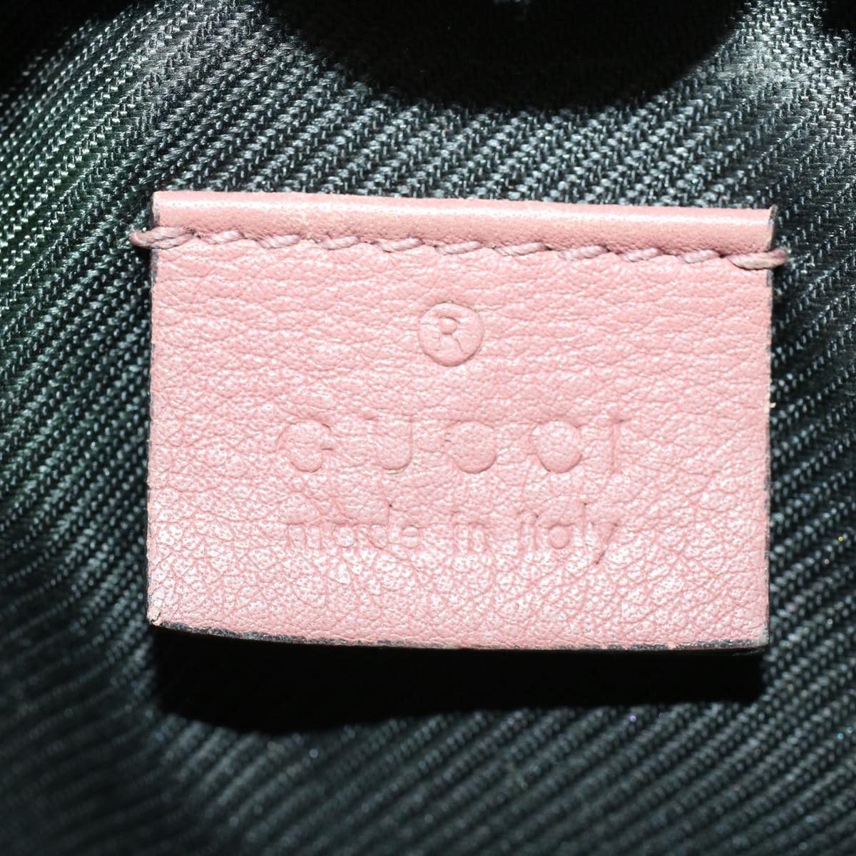 GUCCI GG Canvas Guccissima Pouch Pink 153228 ac1928