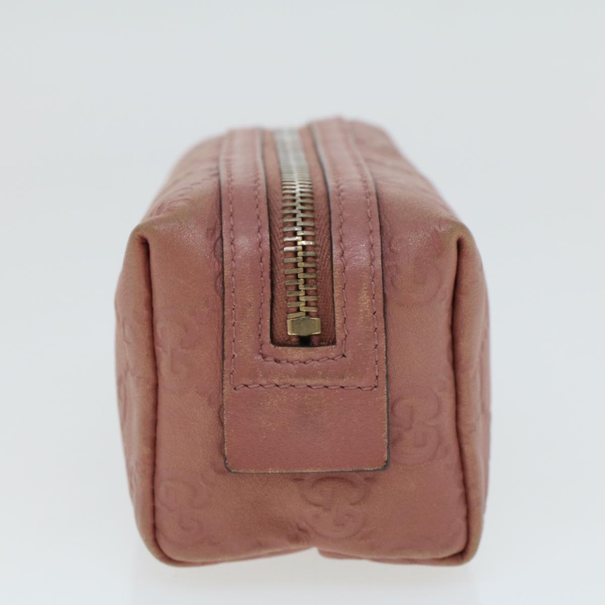 GUCCI GG Canvas Guccissima Pouch Pink 153228 ac1928