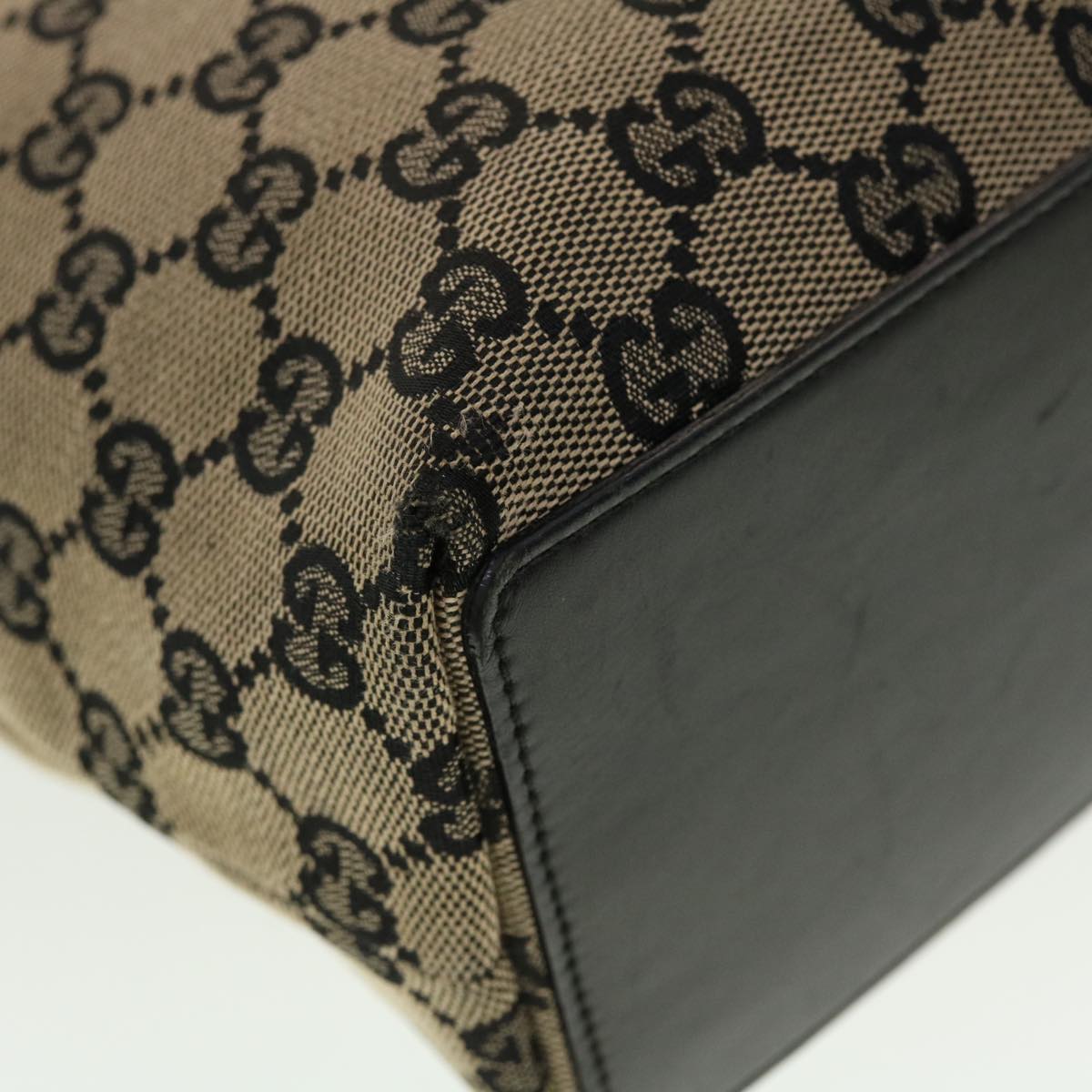 GUCCI GG Canvas Tote Bag Beige 0021099 ac1930