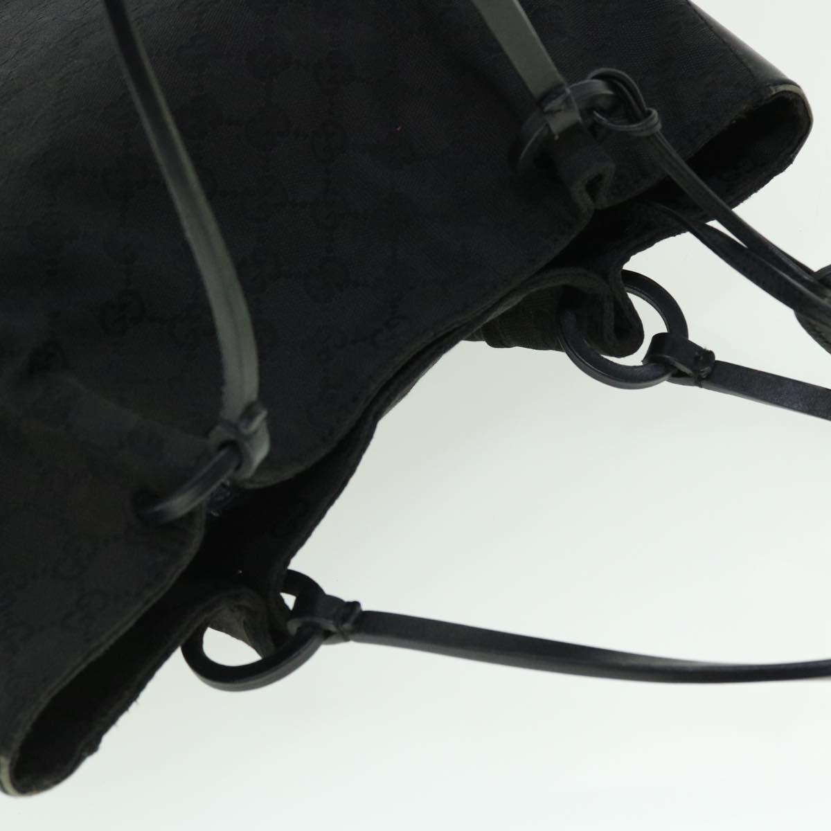 GUCCI GG Canvas Tote Bag Black 101920 ac2128