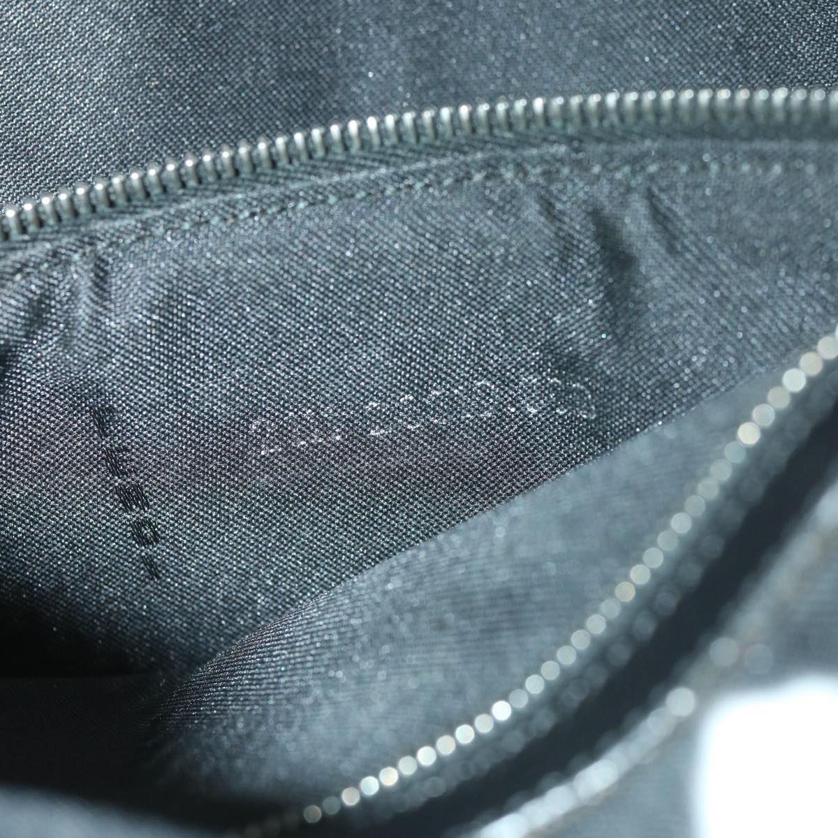 FENDI Zucca Canvas Tote Bag Nylon Leather Black ac2414