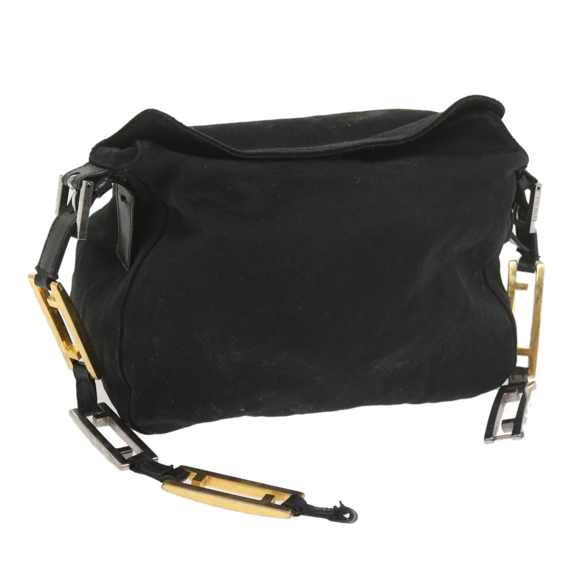 FENDI Shoulder Bag Nylon Black ac2440