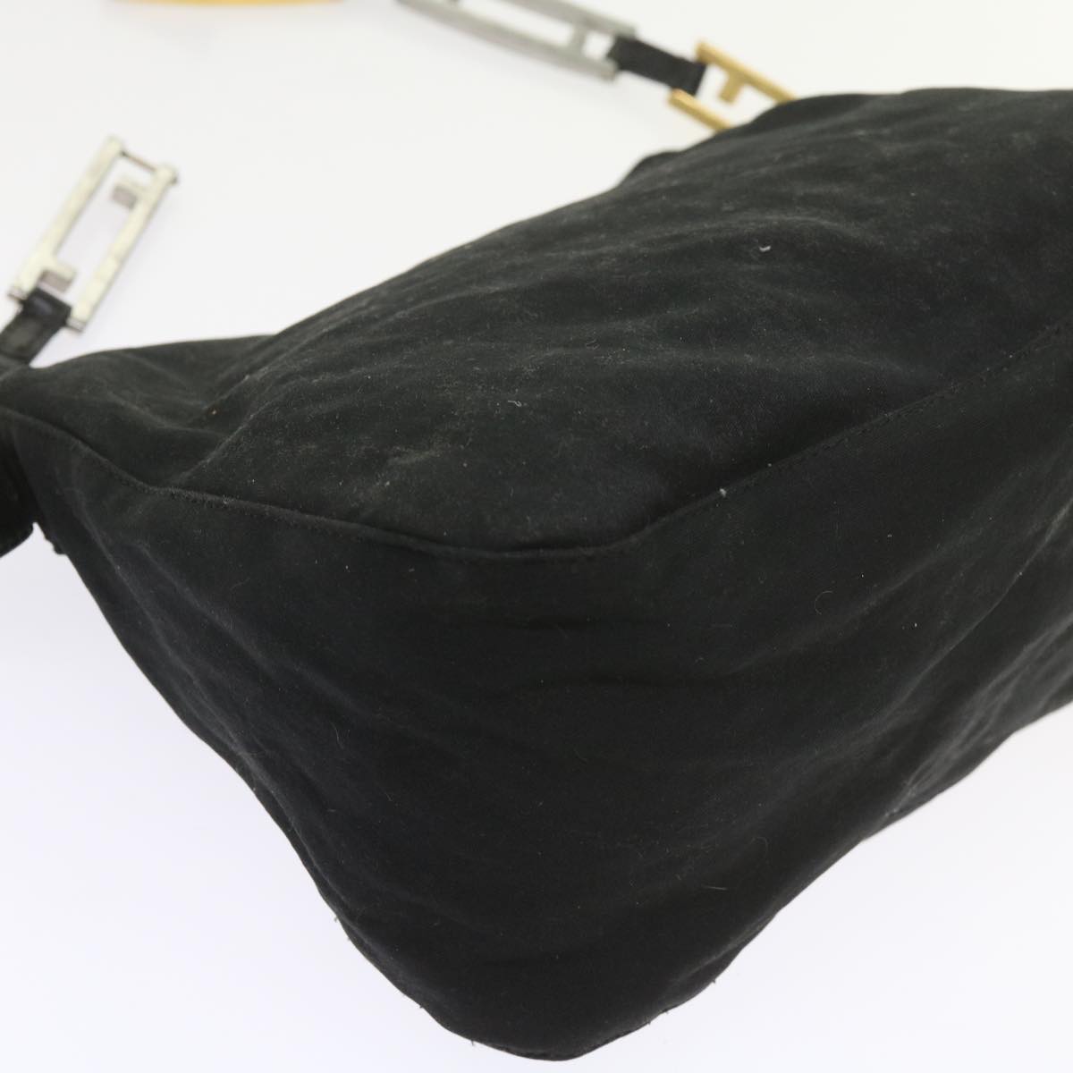 FENDI Shoulder Bag Nylon Black ac2440