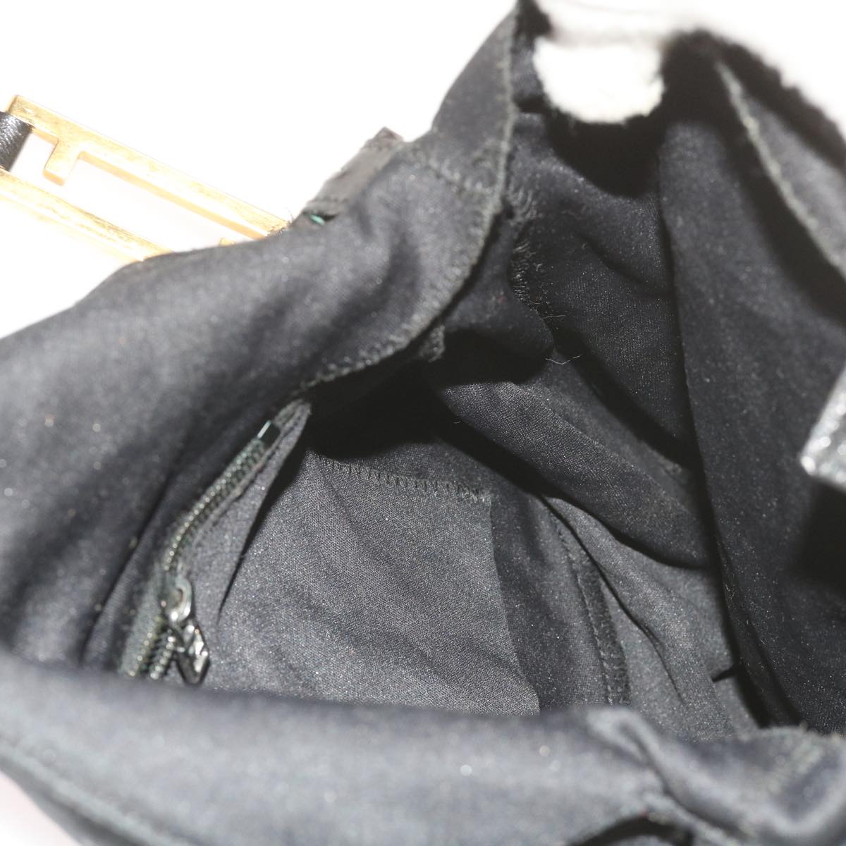 FENDI Shoulder Bag Nylon Black ac2440
