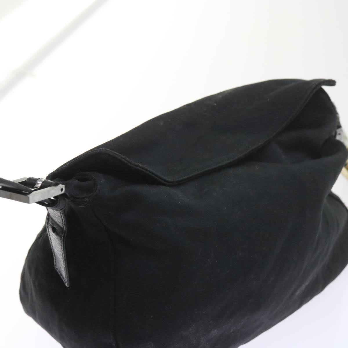 FENDI Shoulder Bag Nylon Black ac2440