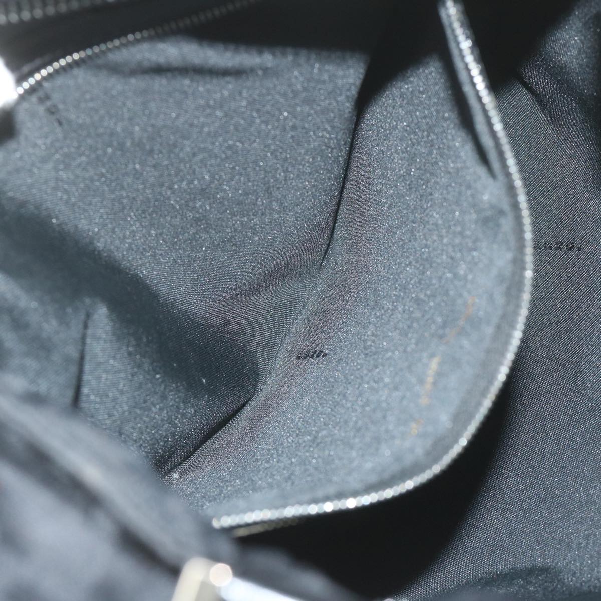 FENDI Zucca Canvas Shoulder Bag Black ac2516