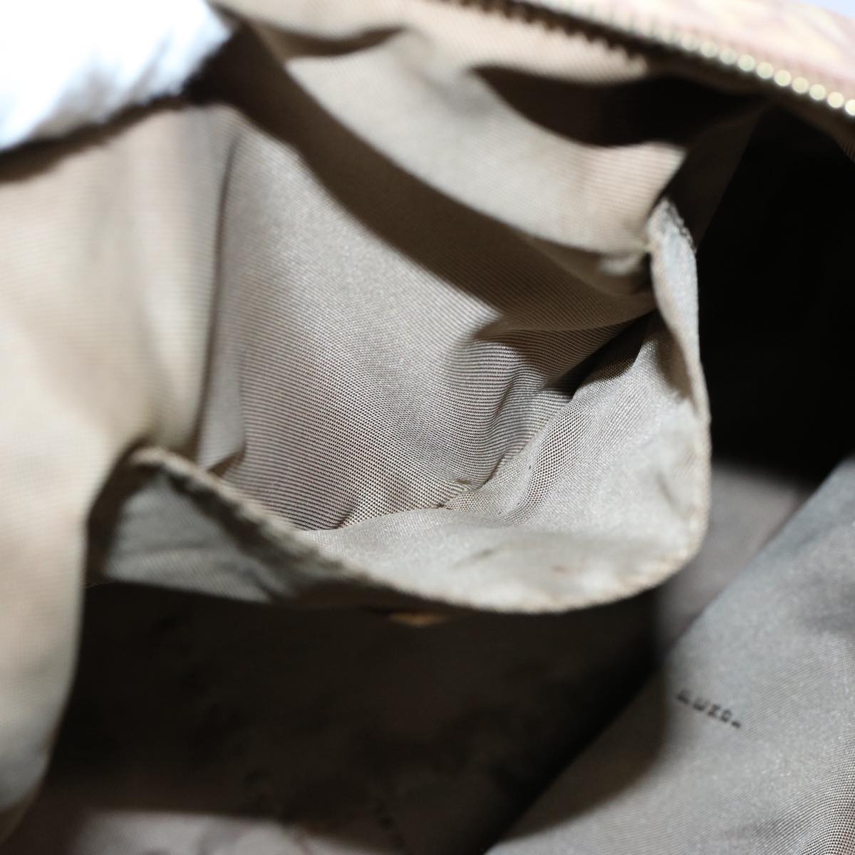 FENDI Zucchino Canvas Hand Bag Pink ac2517