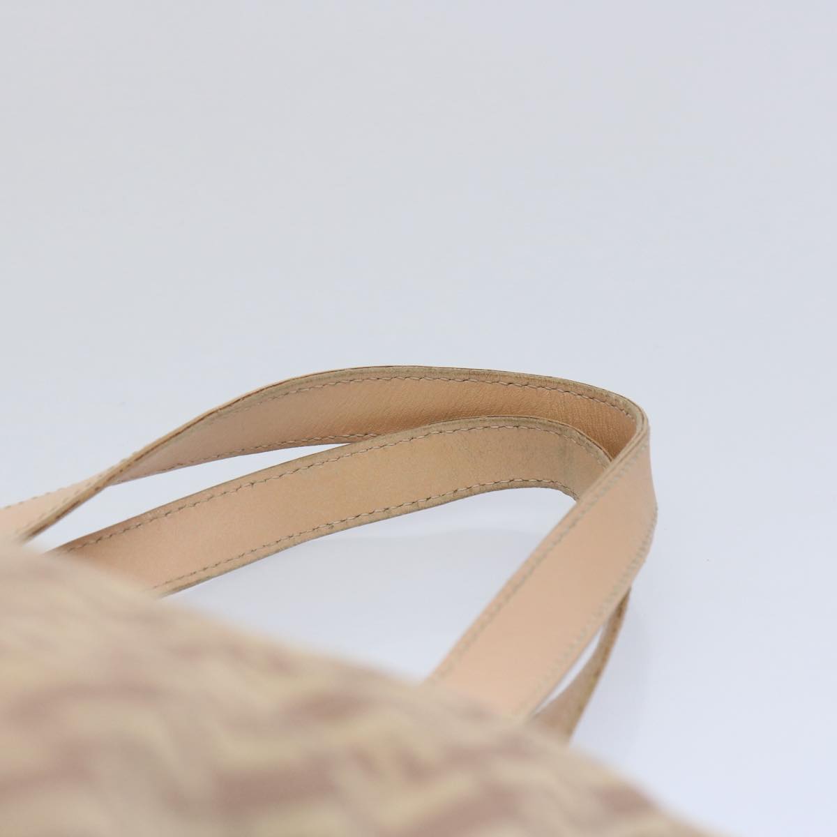 FENDI Zucchino Canvas Hand Bag Pink ac2517